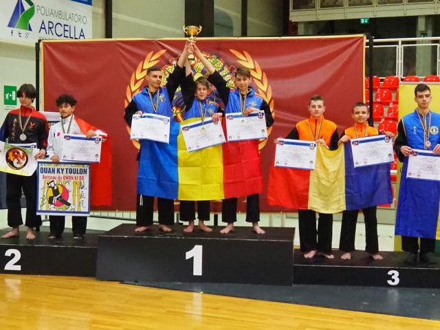 Medalii pentru sportivii fălticeneni la Campionatul Mondial Qwan ki do, copii şi juniori intercluburi