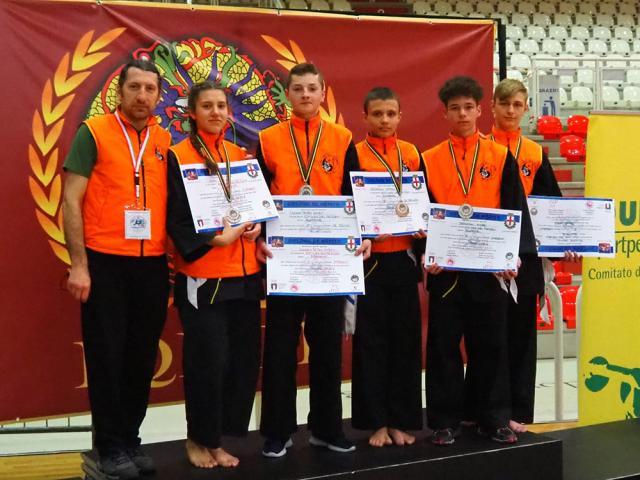Medalii pentru sportivii fălticeneni la Campionatul Mondial Qwan ki do, copii şi juniori intercluburi