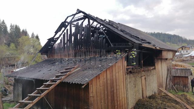 Incendiu la Gainesti