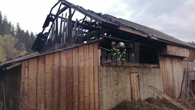 Incendiu la Gainesti