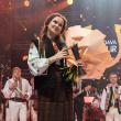 Interpreta de muzică populară Angelica Flutur a câștigat Trofeul „Potcoava de Aur”