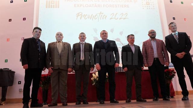 Ciprian Muscă, președintele ASFOR, la ceremonia de absolvire a generației 2022 a Facultății de Silvicultură și Exploatări Forestiere Brașov