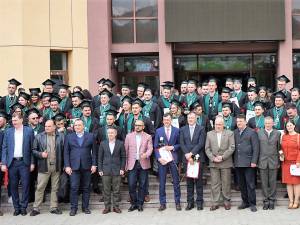 Ciprian Muscă, președintele ASFOR, la ceremonia de absolvire a generației 2022 a Facultății de Silvicultură și Exploatări Forestiere Brașov
