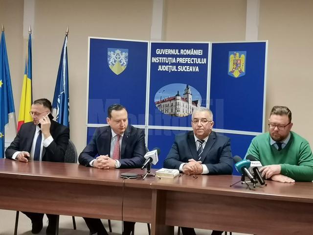 Florin Sinescu a preluat funcția de subprefect al județului Suceava