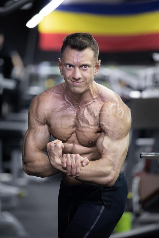 Sportivul sucevean Andrei Cîmpan (21 de ani) a adus o medalie de aur României la Campionatul European de Culturism și Fitness