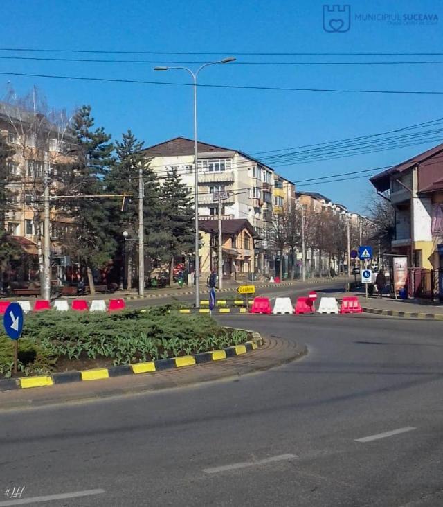 Strada Calea Burdujeni, din zona Parcului Copilului, redevine pietonală în fiecare duminică