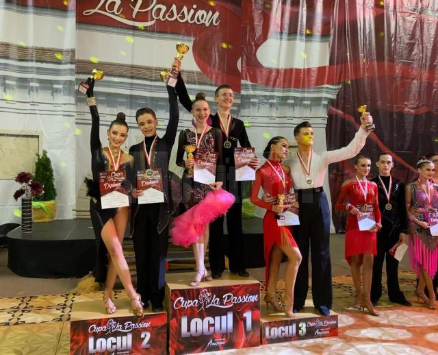 Premii importante pentru dansatorii de la Bucovina Dance Studio Suceava