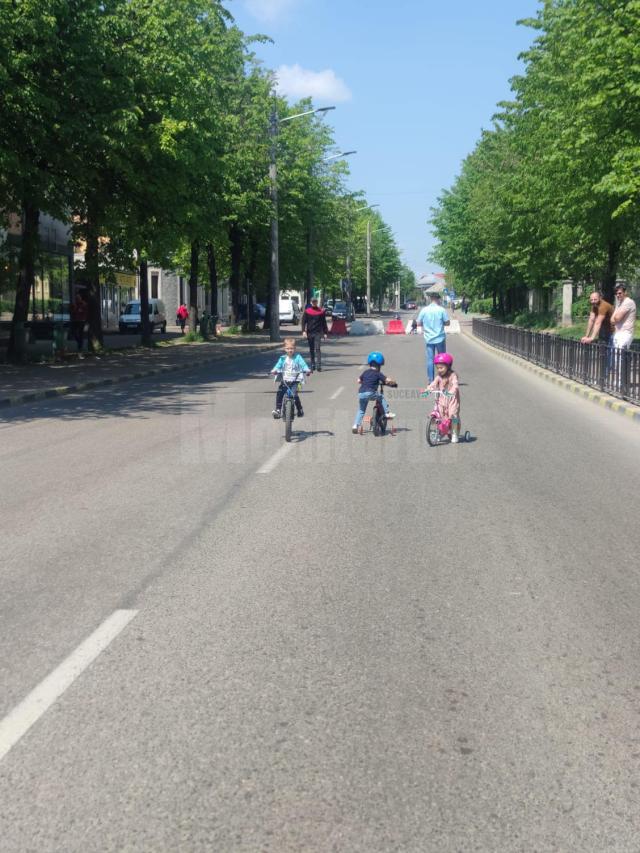 Strada Calea Burdujeni, din zona Parcului Copilului, redevine pietonală în fiecare duminică