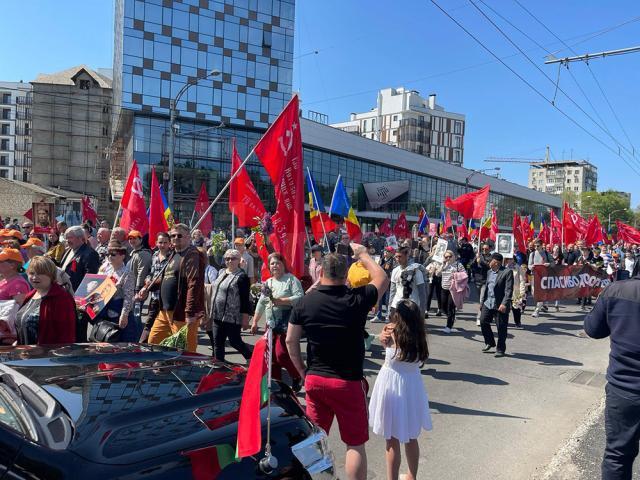 Paradă de 9 mai la Chișinău