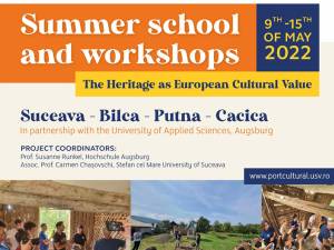 Studenții ”Școlii de vară PORT Cultural” vor studia patrimoniul cultural în localități din județul Suceava