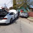 Un accident în care au fost implicate trei autoturisme s-a petrecut marți, în municipiul Rădăuți