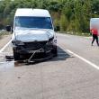 Carambolul cu trei mașini de la Ilișești, provocat de neatenția unui șofer la traficul din față