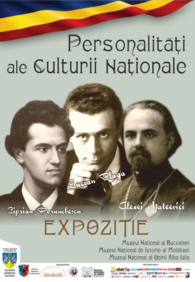 Expoziția „Personalități ale Culturii Naționale”