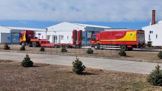 Franța trimite un nou transport de vehicule, echipamente de intervenție şi alimente pentru Ucraina, prin hub-ul de la Suceava