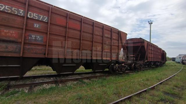 Vagoanele cu cereale venite din Ucraina