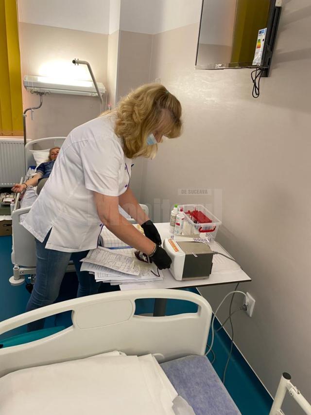 30 de angajați ai Spitalului Municipal Fălticeni au donat marți sânge