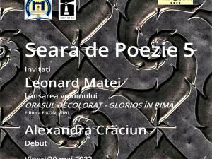 O nouă seară de poezie, vineri, la Colegiul Național „Petru Rareș” Suceava