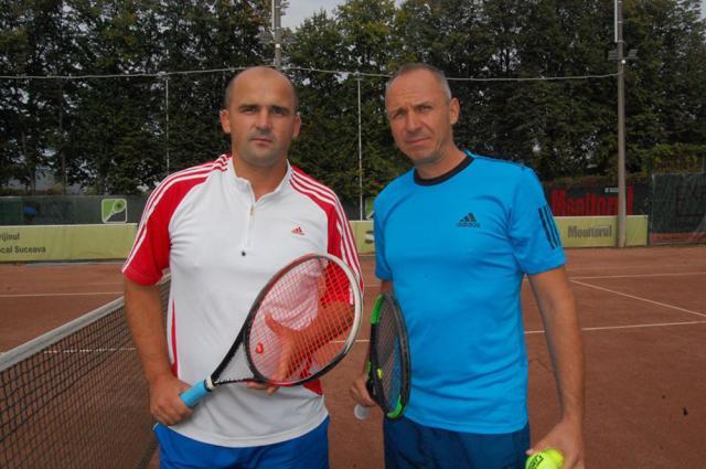 Mihai Pânzaru şi Florin Popovici-Dumbravă au jucat finala categoriei +40 la Trofeul „Cetatea de Scaun”
