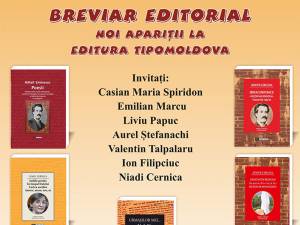 Breviar Editorial - Noi apariții la Editura TipoMoldova Iași, activitate culturală la Biblioteca Bucovinei