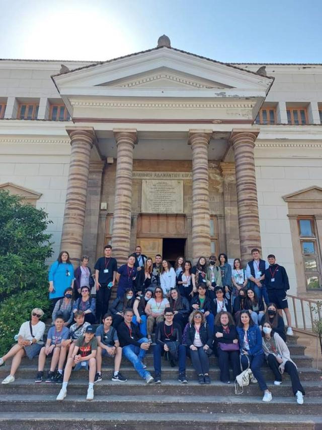 Elevi și profesori de la Colegiul de Artă Suceava, în schimb de experiență în Grecia