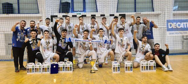 Juniorii I de la CSU din Suceava au devenit vicecampioni naționali. Foto Handbal Mania