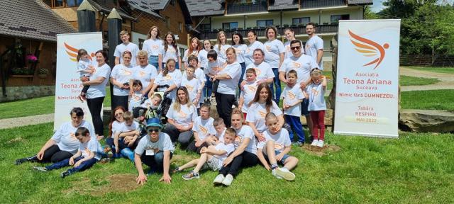 16 copii și 13 părinți au participat la Tabăra „Respiro” dedicată copiilor cu autism şi sindrom Down