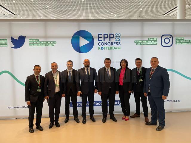 Eugen Tomac a fost invitat în calitate de preşedinte al PMP la congresul Partidului Popularilor Europeni