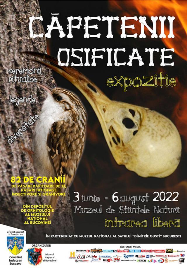 Expoziția „Căpetenii osificate”, la Muzeul de Științele Naturii