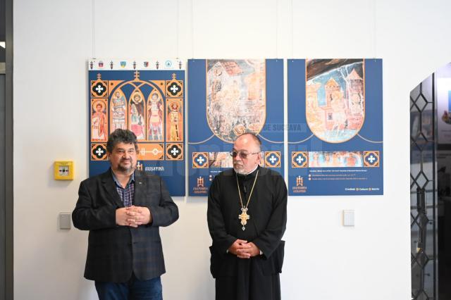 Emil Ursu și Vasile Demciuc Expoziția de fotografie „Sfântul Ioan cel Nou de la Suceava – o istorie în imagini de patrimoniu mondial”