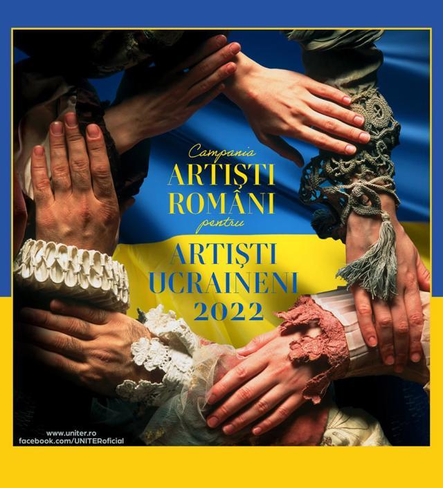 Campania umanitară “Artiști români pentru artiști ucraineni”