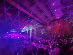 Impresionant show de lasere în cadrul festivalului internațional Ciprian Porumbescu Suceava 2022