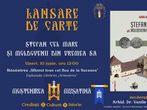 Lansare de carte la Catedrala Arhiepiscopală din Suceava: „Ștefan cel Mare și moldovenii săi”, Adrian Andrei Rusu