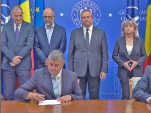 Cătălin Coman a semnat contractul pentru primul proiect european din județul Suceava finanțat prin PNRR