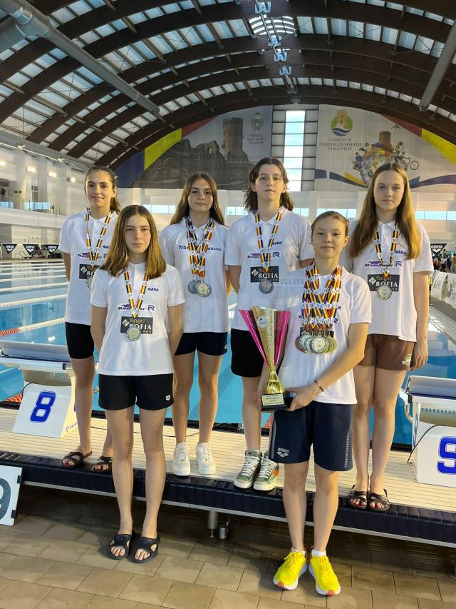 Ștafeta 4×100 liber, categoria tineret