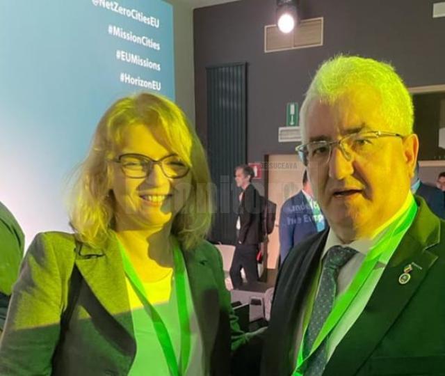 Primarul Sucevei, Ion Lungu, prezent luni la Bruxelles la evenimentul de lansare a proiectului “100 de orașe inteligente și neutre climatic până în anul 2030”