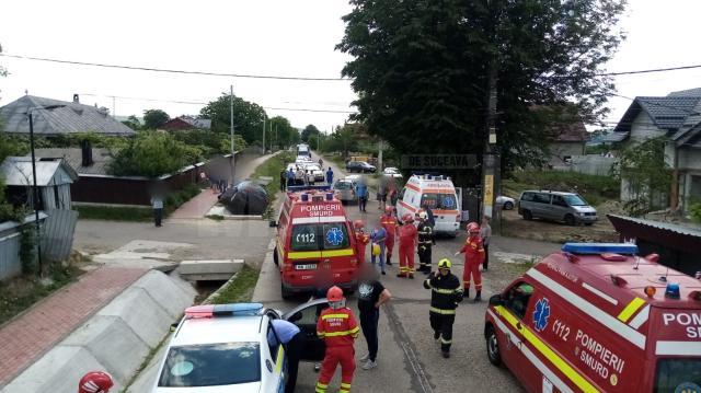 Trei persoane au ajuns la spital în urma unui accident petrecut la Dolheștii Mari