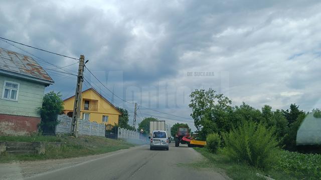 Așa arată acum traficul prin Bălcăuți și Negostina