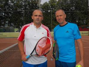 Mihai Pânzaru şi Florin Popovici Dumbravă sunt adversari vechi pe terenul de tenis