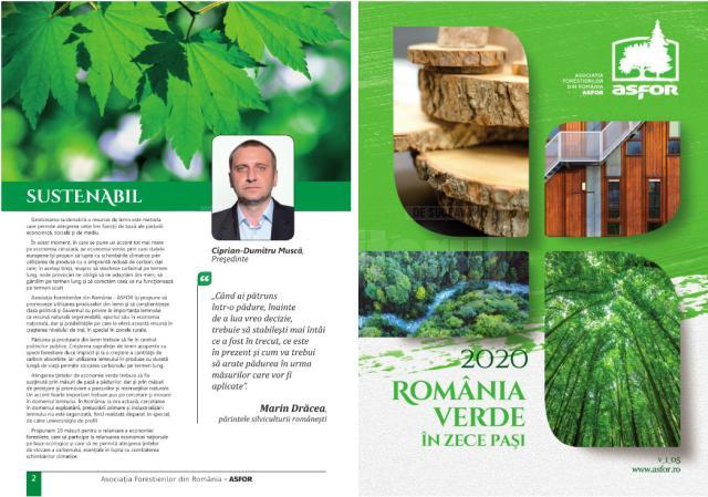 Romania verde in 10 pasi - strategia ASFOR, confirmata, la doi ani de la lansare