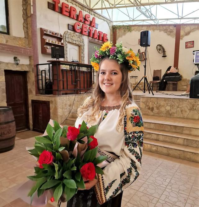 Miss Sânziana 2022 - Diana Maria Corniciuc din localitatea Șerbăuți
