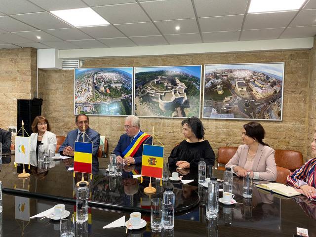 Delegații din orașele înfrățite Chișinău, Soroca, Karavas și Sosnowiec, primite la Zilele Sucevei 5