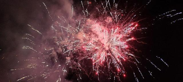 Spectaculoase focuri de artificii la Zilele Sucevei 2022. Foto Artistul