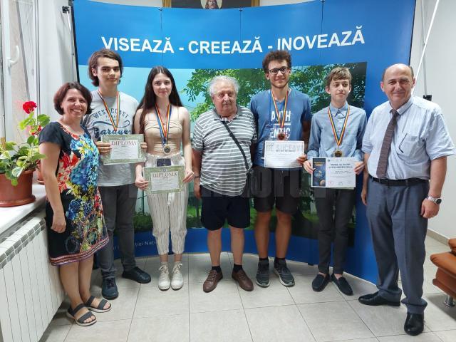 Elevii olimpici de la Colegiul Național Ștefan cel Mare din Suceava