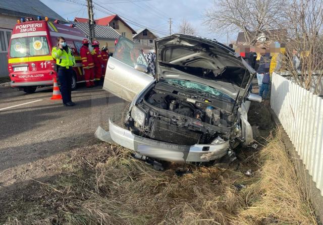Primul accident grav din acest an s-a petrecut la Pătrăuți, pe 2 ianuarie