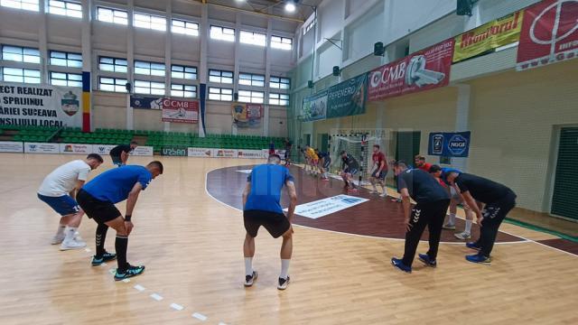 Primul antrenament al CSU din Suceava