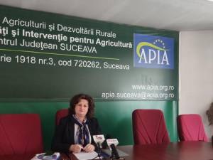Elena Claudia Gogu, directorul executiv al Direcției Agricole Suceava
