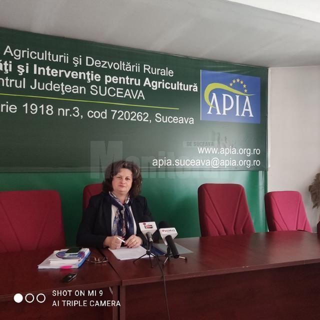 Elena Claudia Gogu, directorul executiv al Direcției Agricole Suceava
