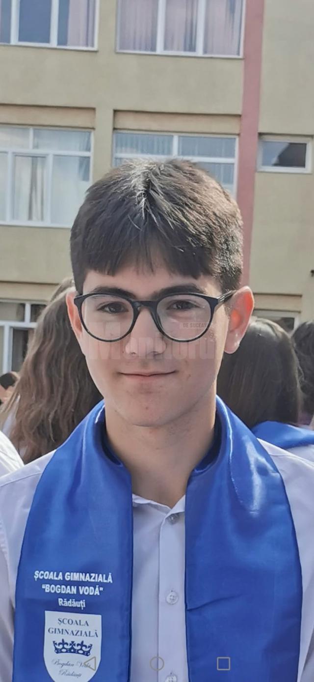 Andrei Vicol a fost admis la Colegiul „Sfântul Sava” București, la cea mai bună specializare din țară după media de admitere