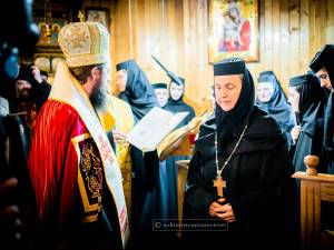 O nouă filă în istoria Mănăstirii Bălinești, instalarea noii starețe după 158 de ani