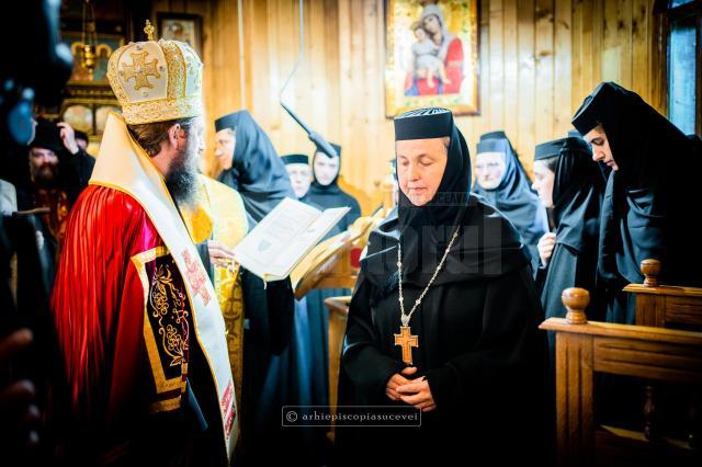O nouă filă în istoria Mănăstirii Bălinești, instalarea noii starețe după 158 de ani